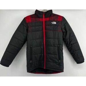 The North Face Reversible Midweight Puffer Jacket Kids Chimborazo Boys M 10/12